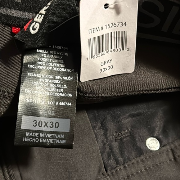 Gerry Men’s Venture Commuter Pant Dark Gray 30x30 - Picture 10 of 12